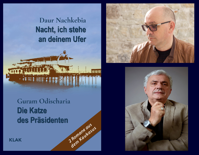Mehr über den Artikel erfahren Georgische und Abchasische Literatur mit Guram Odisharia und Daur Nachkebia: 21. Juni Literaturhaus Berlin (gelesen von Ulrich Noethen) | 22. Juni KLAK in der Fabrik (gelesen von Carlotta Jarchow)