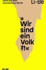 Wir sind ein Volk?! Gedichte