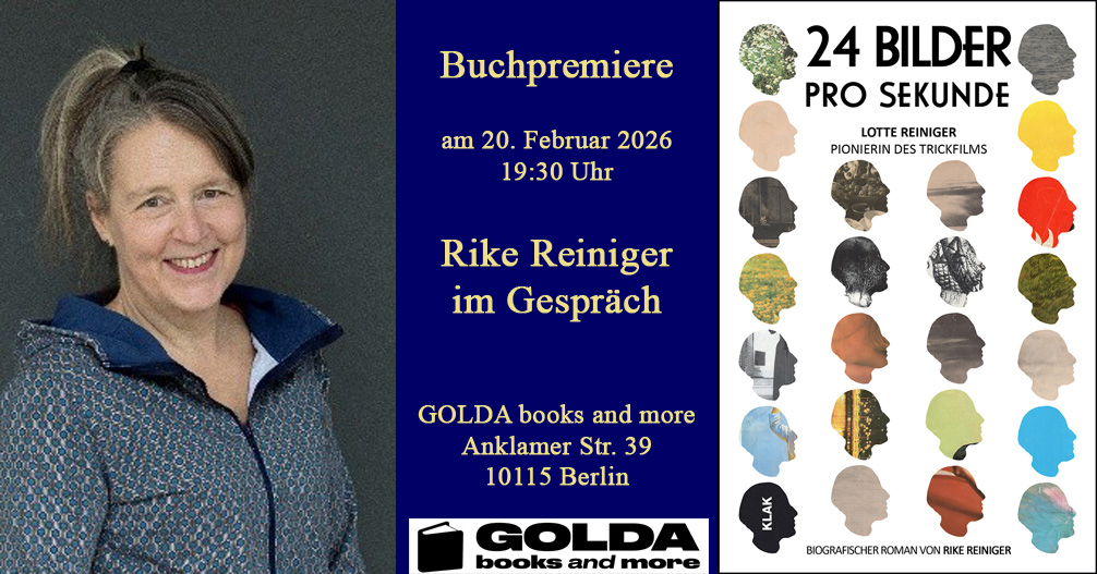 Du betrachtest gerade 20. Februar 2026 | 19:30 Uhr | Rike Reiniger bei GOLDA books and more
